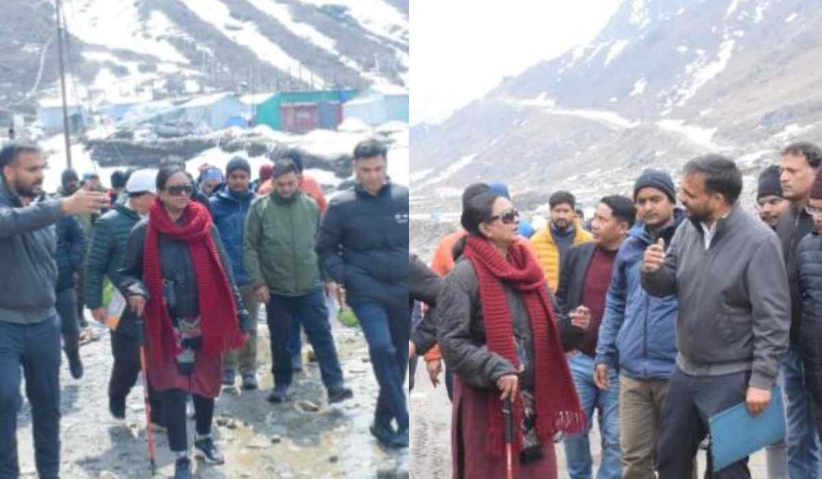 IAS Radha Raturi reached Kedarnath
