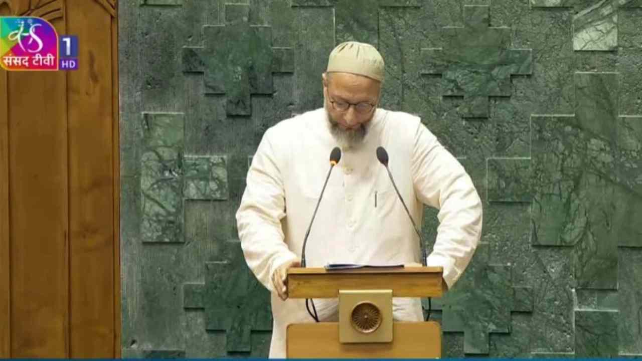 Users angry over Owaisi's statement in Parliament