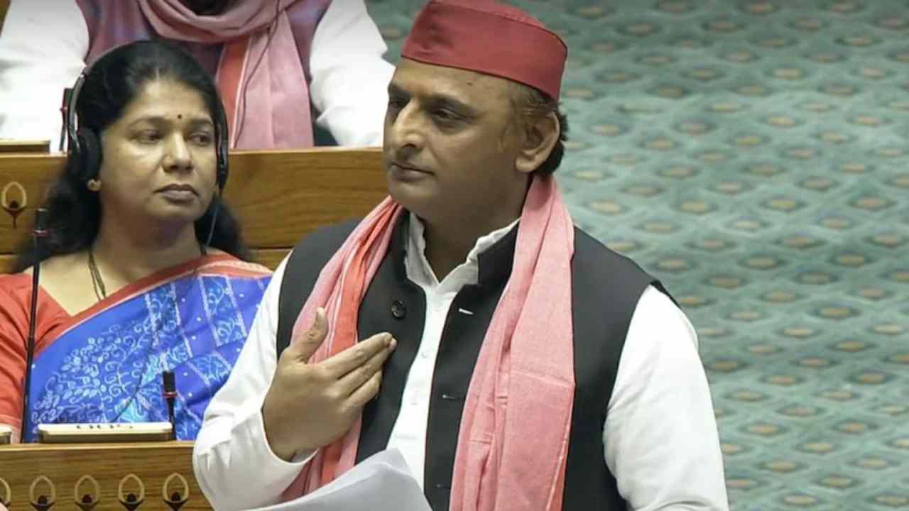 Akhilesh Yadav's big attack on NDA in Lok Sabha