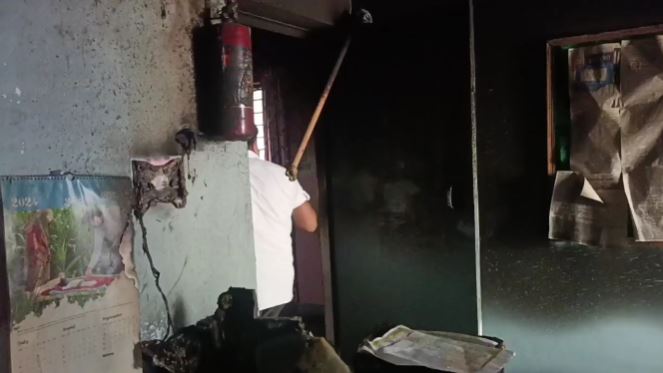 मंगलौर के सामुदायिक स्वास्थ्य केंद्र में लगी भीषण आग, मौके पर मची अफरा-तफरी