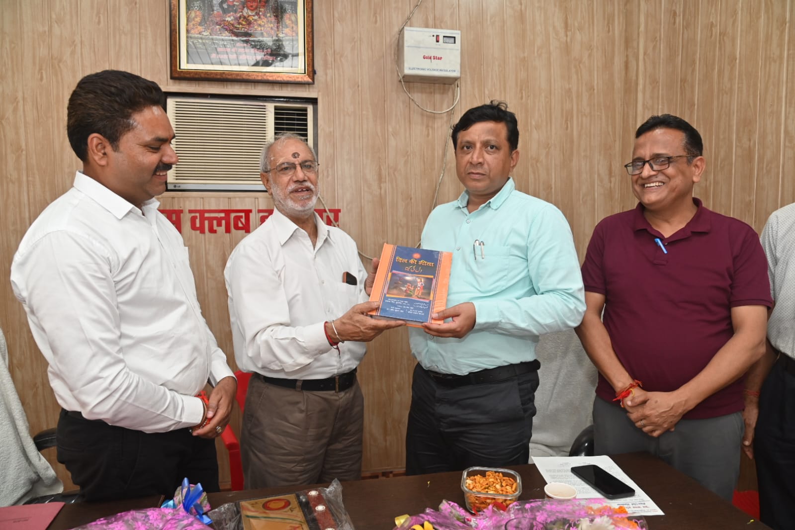 डीजी सूचना ने किया प्रेस क्लब भवन का निरीक्षण, पत्रकारों की समस्या सुन दिया समाधान का आश्वासन