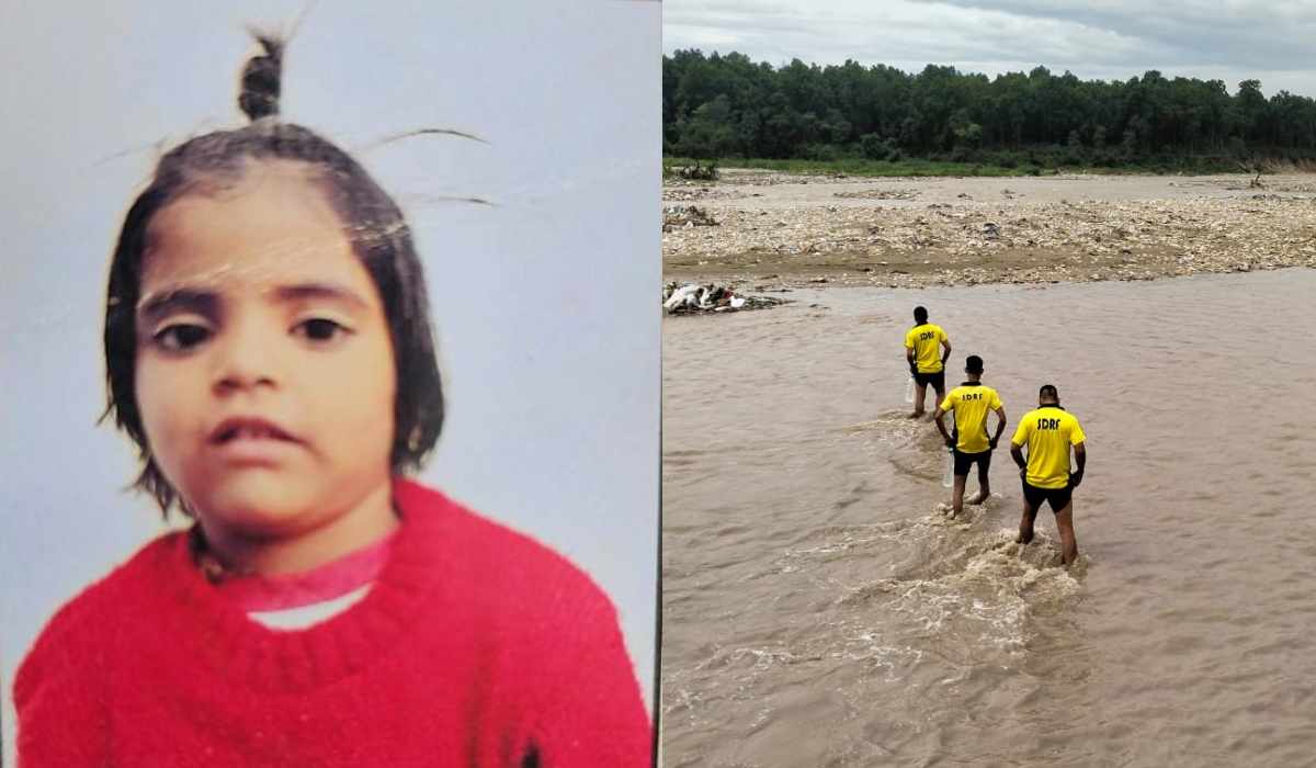 SDRF ने बरामद किया बरसाती नाले में बही पांच साल की मासूम का शव