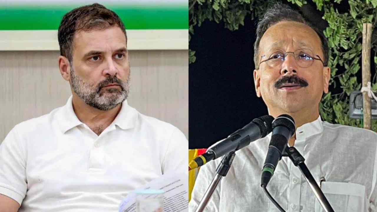 Rahul Gandhi's statement on the murder of Baba Siddique