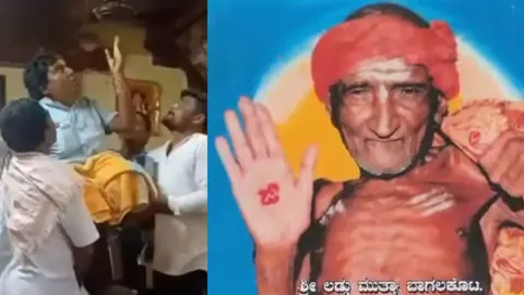 who is laddu mutya baba and why is he trending Pankha Baba Video Viral