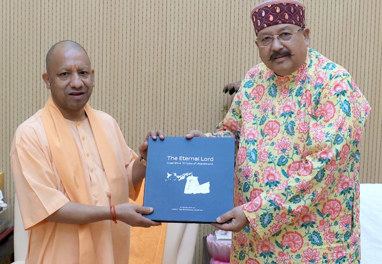 कैबिनेट मंत्री सतपाल महाराज ने की सीएम योगी से मुलाकात, बंद नहरों को खोलने पर हुई चर्चा CM YOGI