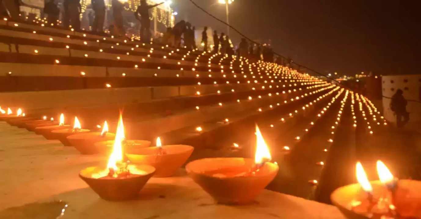 Deep Diwali celebrations, 17 lakh lamps will be lit at 84 ghats