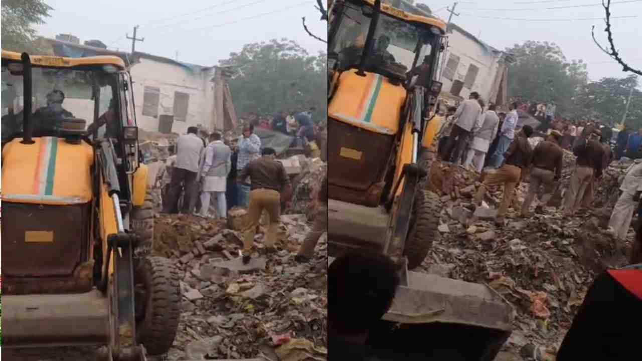 Major accident in Noida, many people buried under debris due to building collapse