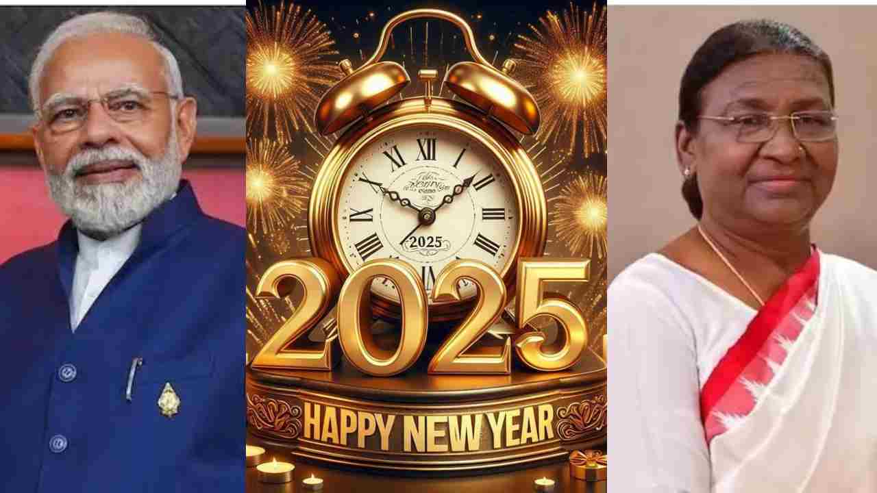 PM Modi along with President Murmu congratulated the countrymen for the New Year 2025