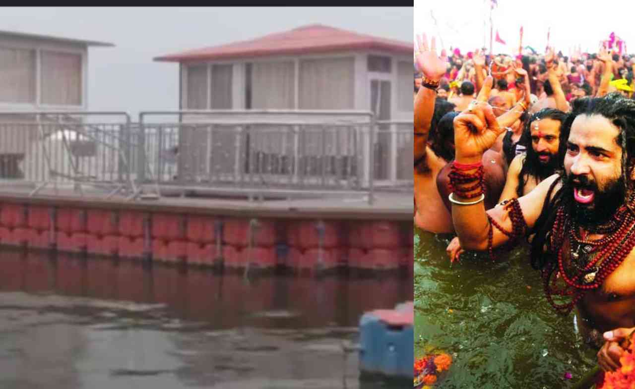 This time in Maha Kumbh, luxurious floating cottage, personal pond, Jal Mahal will be special.