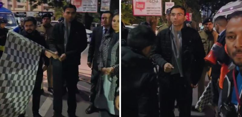 रैली रवाना