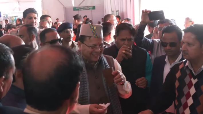 कृषि विज्ञान सम्मेलन में पहुंचे सीएम धामी