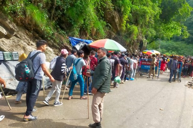 जंगलचट्टी के पास पैदल मार्ग सुचारू