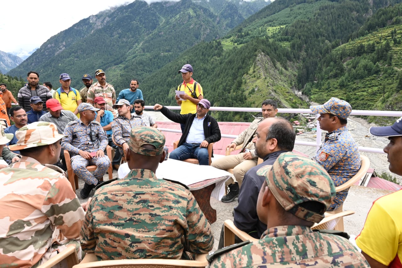DM Prashant Arya uttarkashi dharali rescue