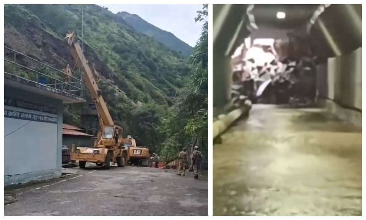 pithoragarh-nhpc-tunnel landslide