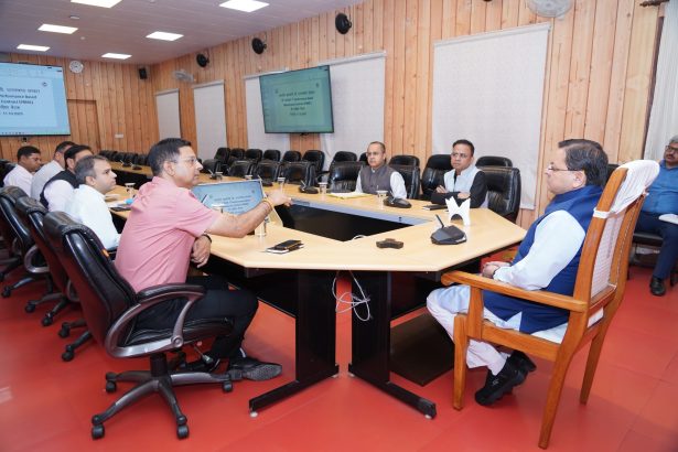 CM dhami loknirman vibhag baithak