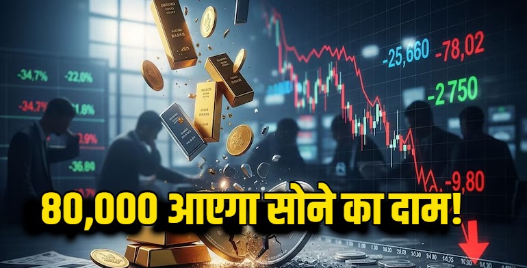 Gold Price crash gold rate today