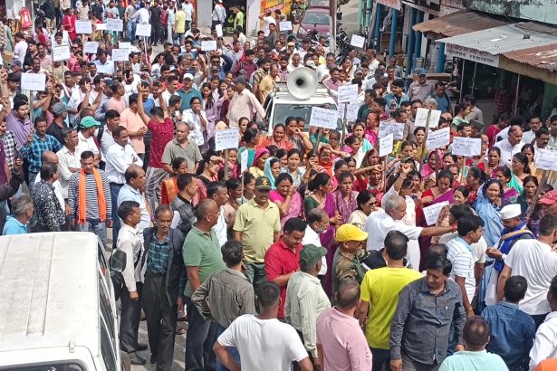 almora protest