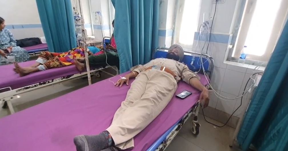 snake attack forest employe in ramnagar