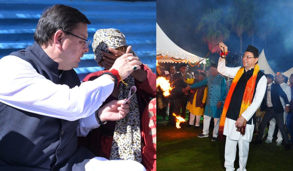 cm dhami igaas photo