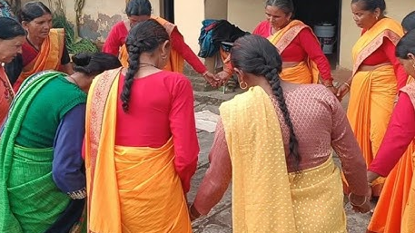 Famous dance of uttarakhand choliya