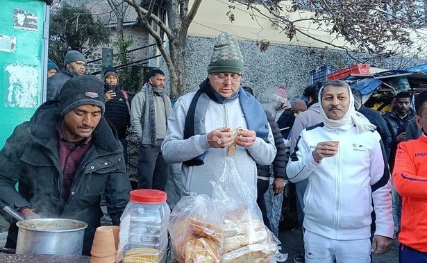 CM Dhami Morning Walk In Nainital