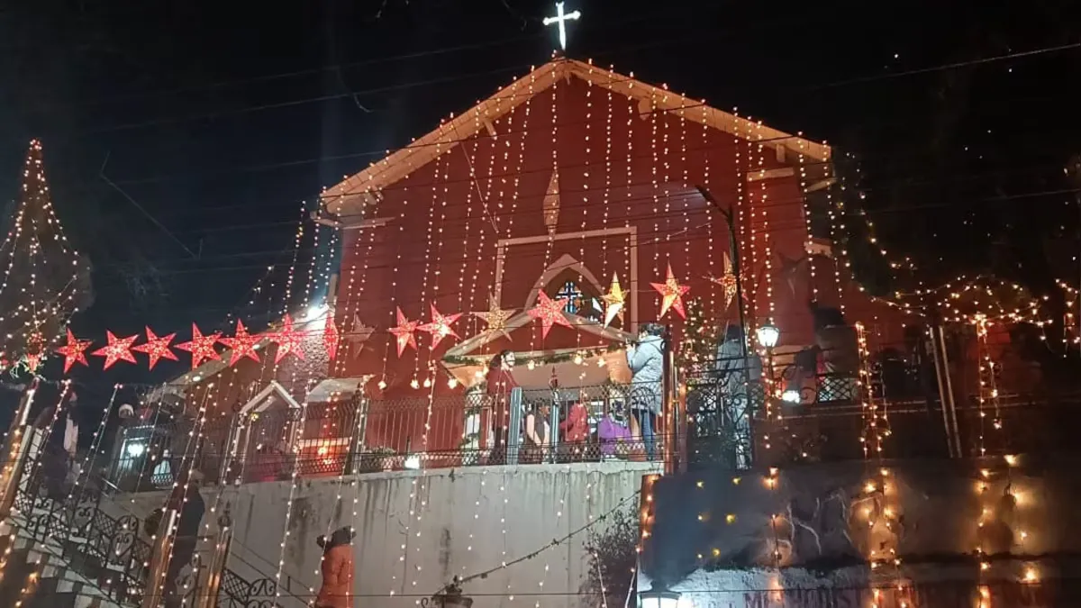 Nainital Asia First Methodist Church History Christmas 2025