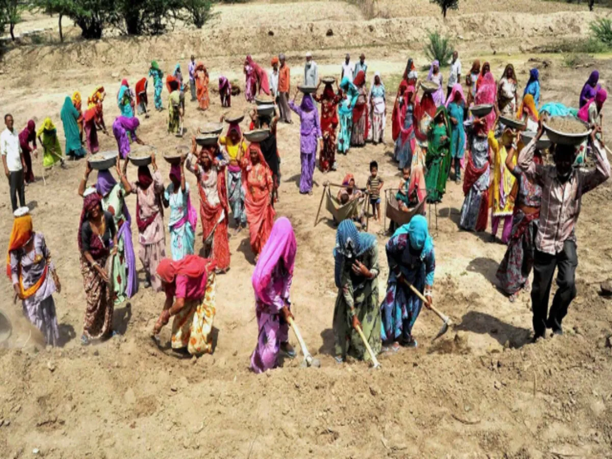 manrega yojna wages mla durgeshwar lal