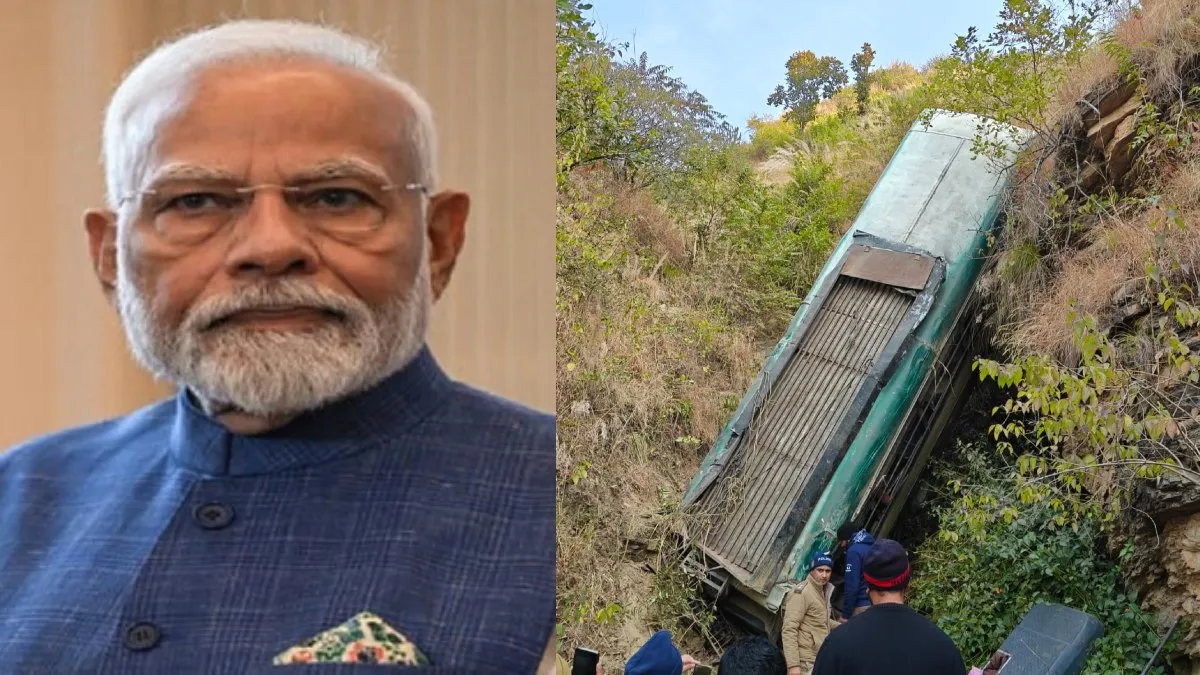 pm modi expressed-grief on almora road accident
