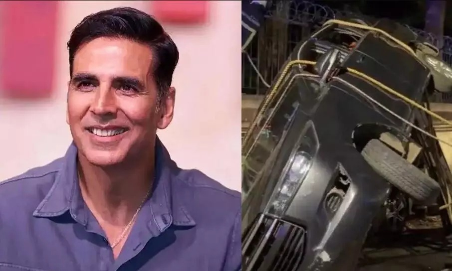 Akshay Kumar car accident