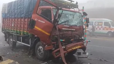 amroha-road-accident-due-to-dense-fog-18-vehicles-collided