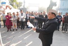 सूचना भवन में DG ने किया ध्वजारोहण, अधिकारियों और कर्मचारियों को दिलाई शपथ