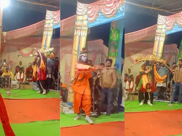 श्रीराम ने बाण मारकर रावण को किया अंधा! जान से मारने की कोशिश का केस दर्ज Ramlila