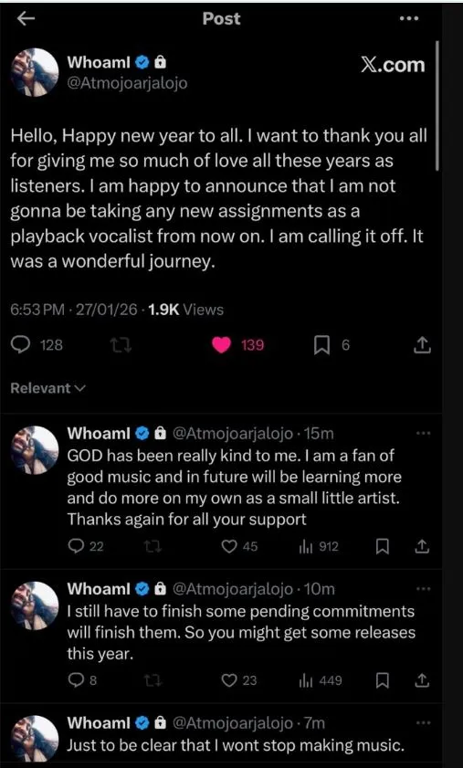 क्यों Arijit Singh ने सिंगिंग करियर को कहा अलविदा? असली वजह आई सामने Arijit singh