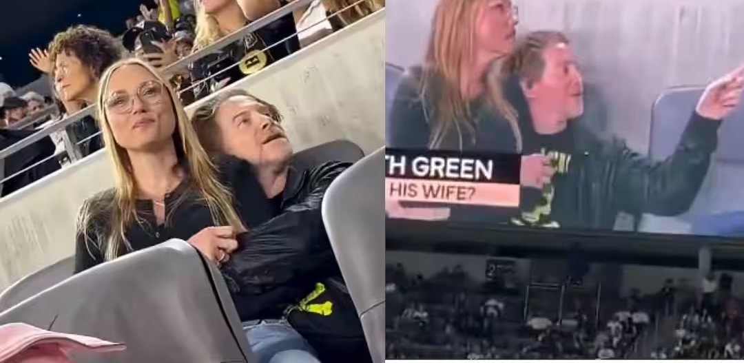 camera expose couple-watching-live-match-video