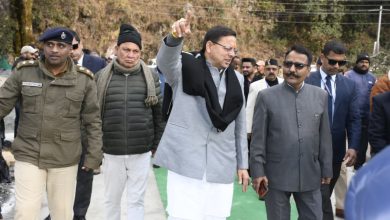 cm dhami nainital kainchi dham by-pass