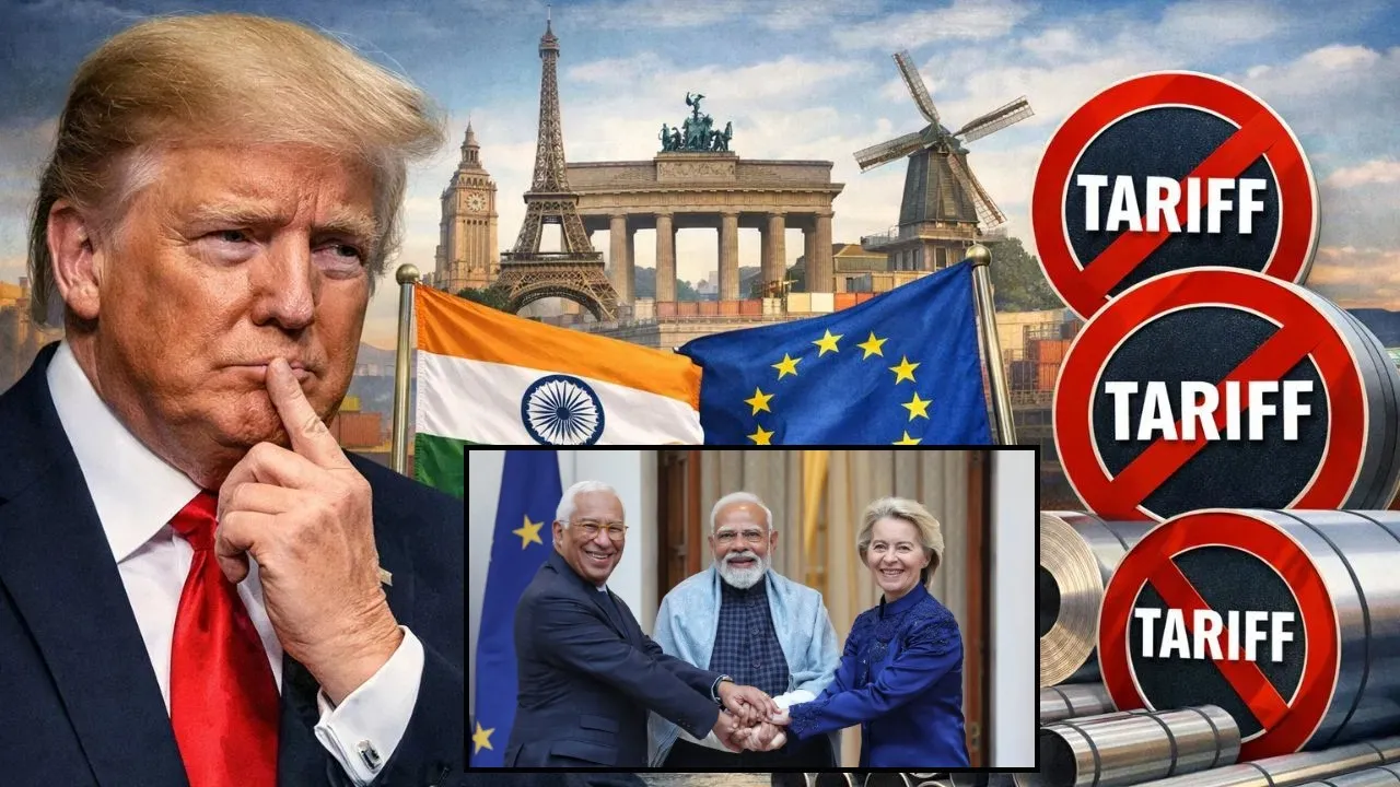 अमेरिकी टैरिफ के बीच EU और भारत के बीच हुई फ्री-ट्रेड डील, ये चीजें होंगी सस्ती - India EU Trade Deal india eu trade deal these things to get cheaper