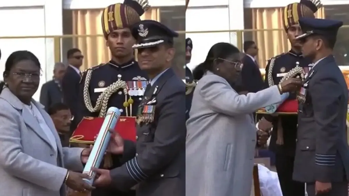 Shubhanshu Shukla को मिला अशोक चक्र, अंतरिक्ष में भारत का नाम किया रोशन shubhanshu-shukla-awarded-ashoka-chakra