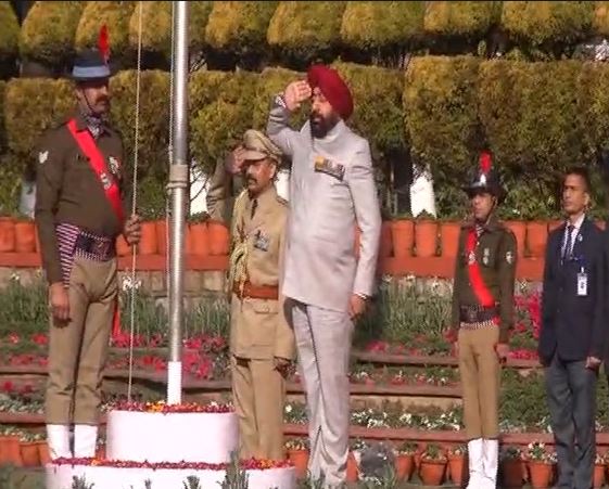 uttarakhand governor hosted flag republic day