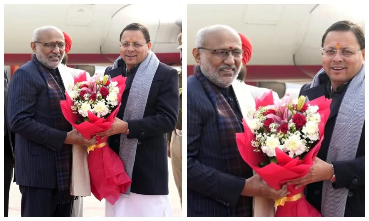 vice-president-cp-radhakrishnan-in-dehradun cm dhami