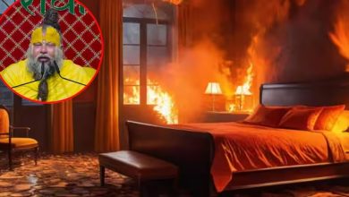 vrindavan-premanand-ji-maharaj-flat-caught fire