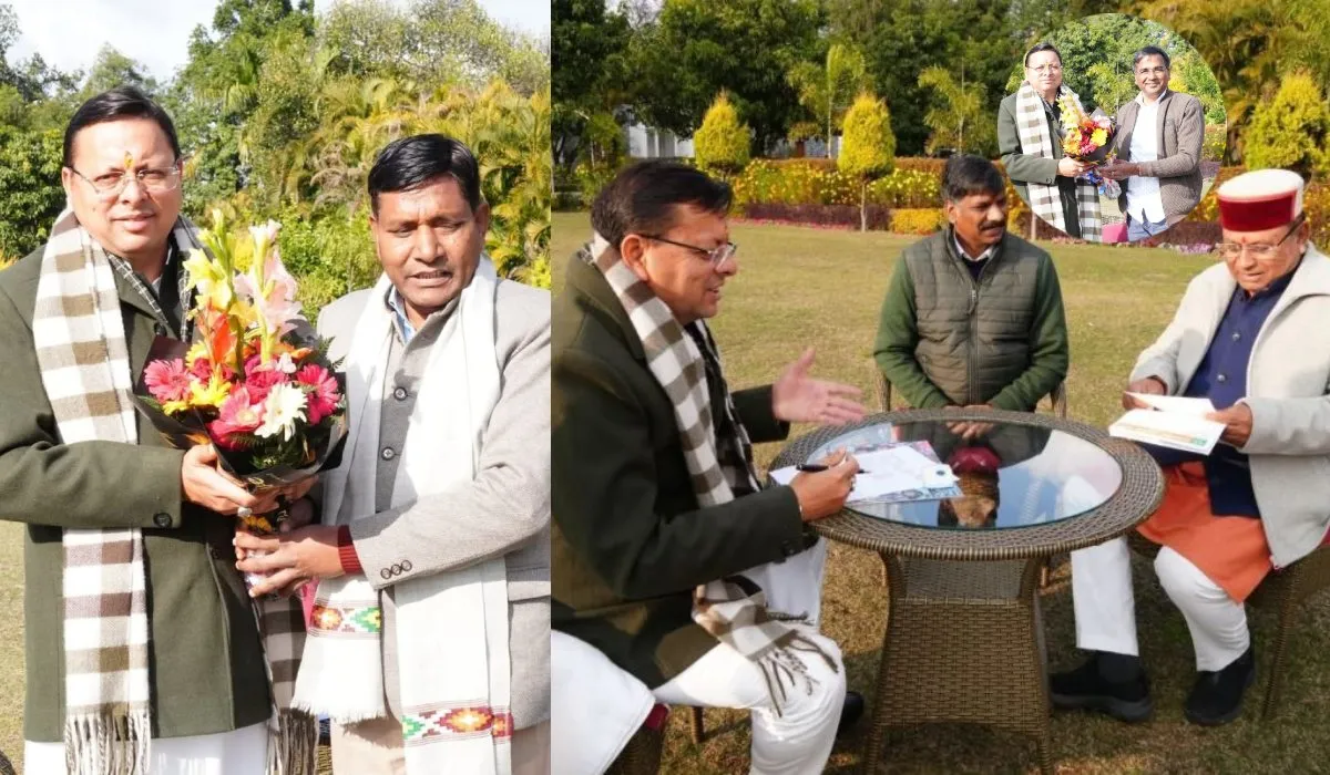 सीएम आवास पर अचानक मुख्यमंत्री धामी से मिलने पहुंचे कई विधायक, चढ़ा सियासी पारा सीएम आवास पर अचानक मुख्यमंत्री धामी से मिलने पहुंचे कई विधायक