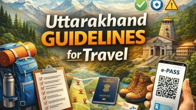 Uttarakhand Guidelines for Travel