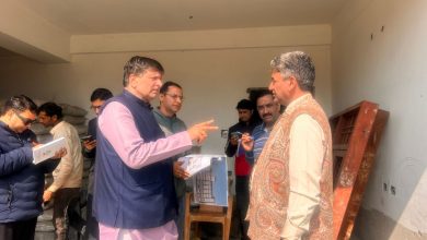 Sanskrit Education Secretary inspected Sanskrit University