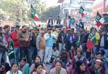 UKD protest Dehradun SSP