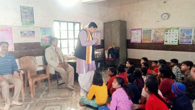 संस्कृत शिक्षा सचिव ने किया आदर्श संस्कृत नूरपुर पंजनहेड़ी का निरीक्षण