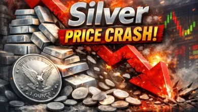 silver price crash silver price today