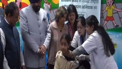 उत्तराखंड में HPV टीकाकरण अभियान शुरू