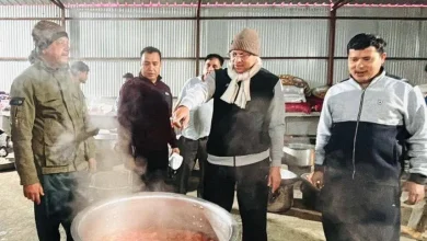 CM Dhami gairsain morning walk