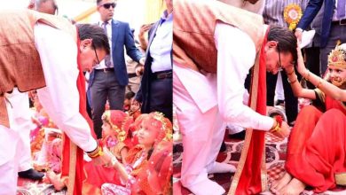 cm dhami kanyapoojan