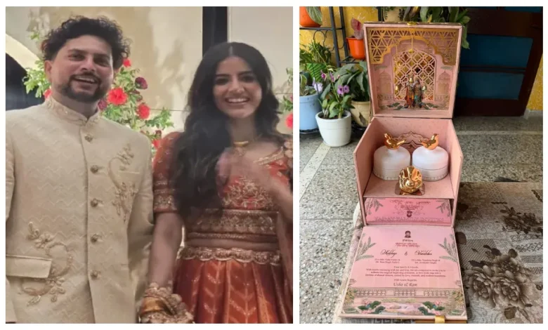 मसूरी में शादी!, Kuldeep Yadav की शादी का कार्ड आया सामने, रोहित-सूर्य भी आएंगे उत्तराखंड kuldeep-yadav-wedding card marriage-in-mussoorie